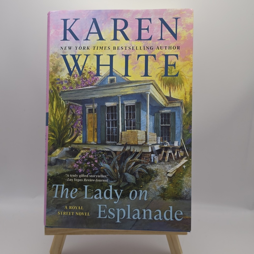 The Lady on Esplanade Royal Street Novel White, K. SIGNED 9780593549490 Mystery